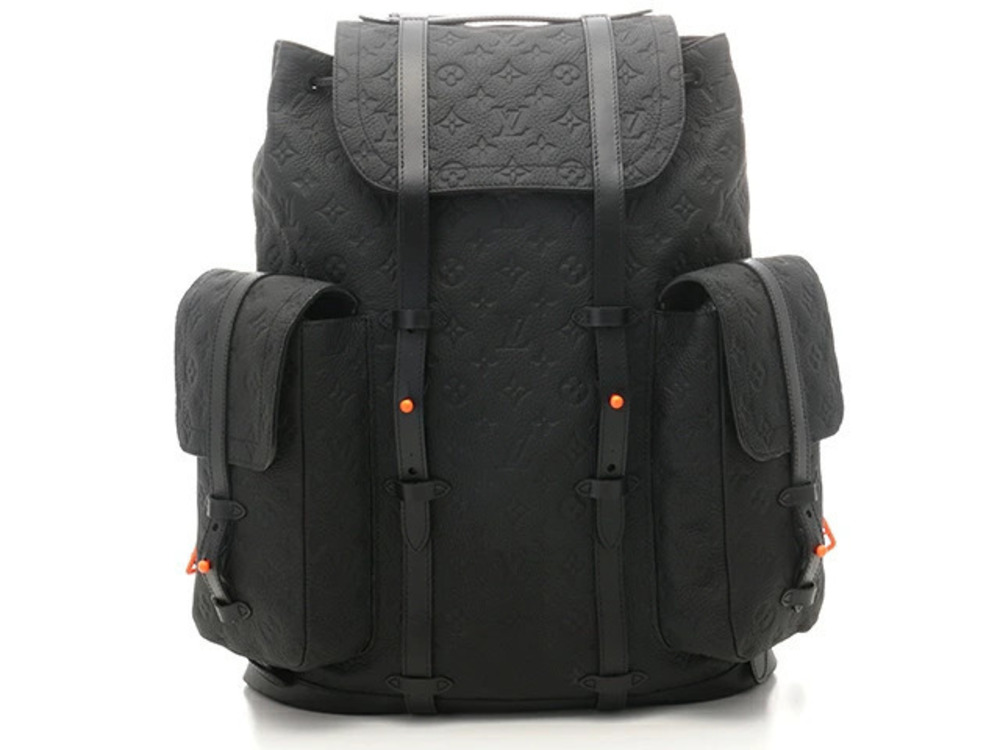 LOUIS VUITTON Bag Backpack Rucksack Christopher Taurillon Leather